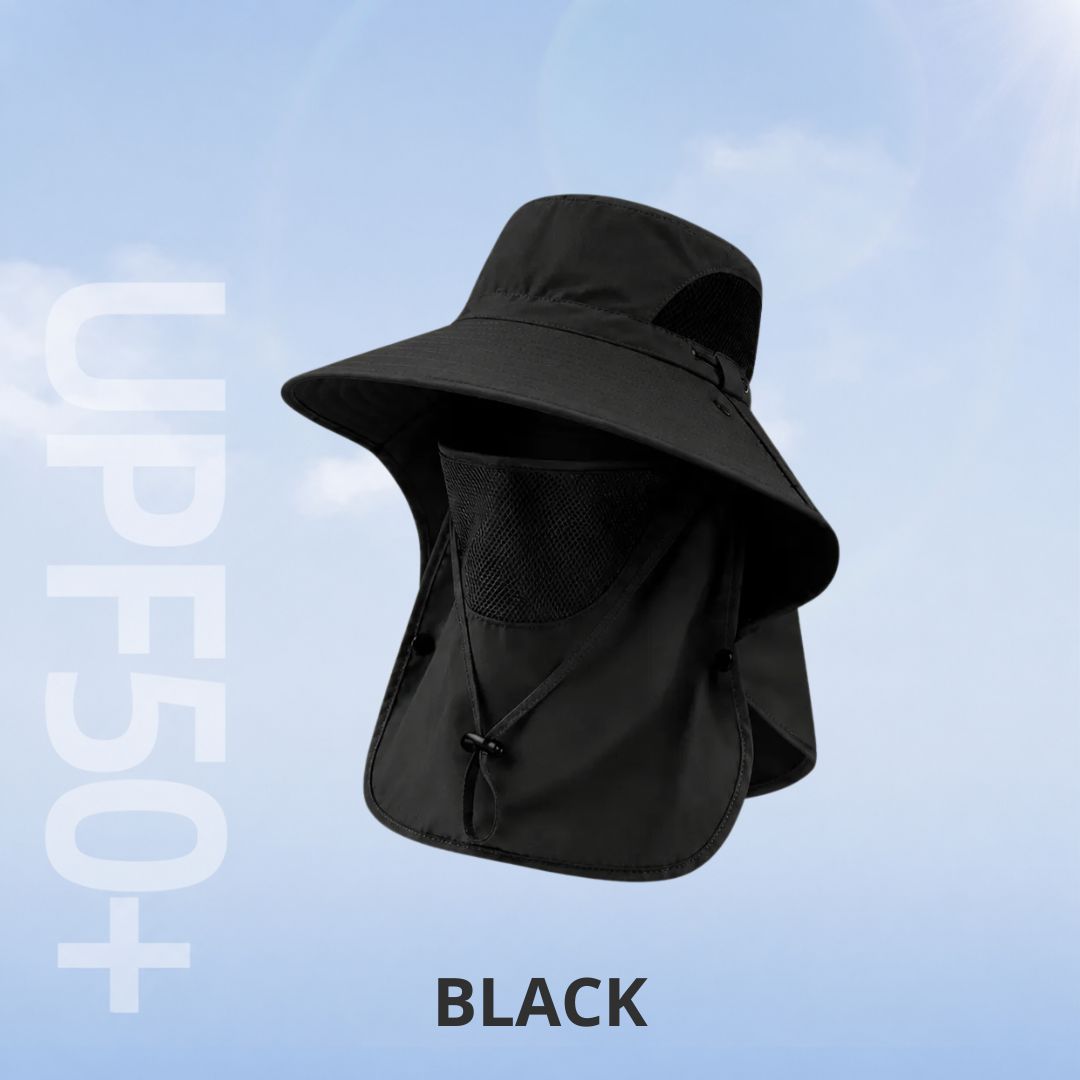 ☀️ SUMMER SALE 50% OFF 🔥 UPF 50+ Sun Protection Hat With Full Face & Neck Coverage