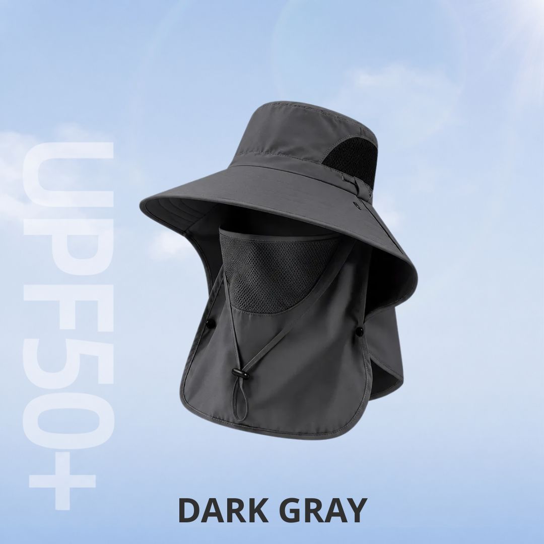 ☀️ SUMMER SALE 50% OFF 🔥 UPF 50+ Sun Protection Hat With Full Face & Neck Coverage