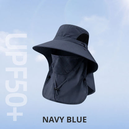 ☀️ SUMMER SALE 50% OFF 🔥 UPF 50+ Sun Protection Hat With Full Face & Neck Coverage