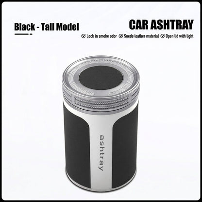 Premium Ceramic Car Ashtray – Elegant & Portable Minimalist Design