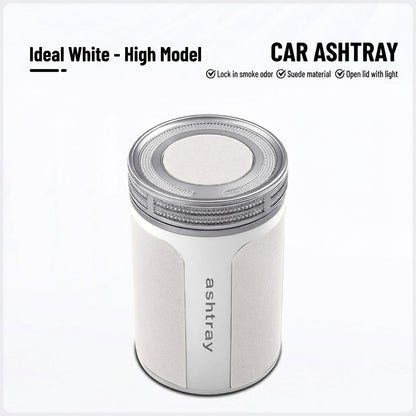 Premium Ceramic Car Ashtray – Elegant & Portable Minimalist Design
