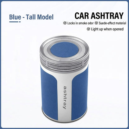 Premium Ceramic Car Ashtray – Elegant & Portable Minimalist Design